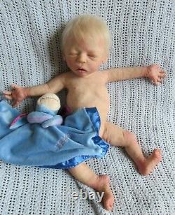 Full Body ECOFLEX SILICONE Baby BOY Doll ALEX by MINI by MANOUK