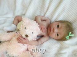 Full Body ECOFLEX SILICONE Baby GIRL Doll