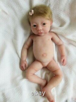 Full Body ECOFLEX SILICONE Baby GIRL Doll