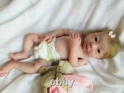 Full Body ECOFLEX SILICONE Baby GIRL Doll