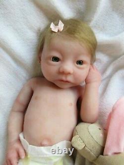 Full Body ECOFLEX SILICONE Baby GIRL Doll