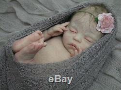 Full Body Marshmallow Soft Silicone Baby Girl Reborn fb Art Doll