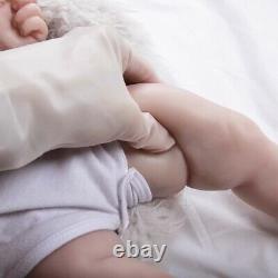 Full Body Platinum Silicone COSDOLL 22.5 Reborn Baby Girl Dolls Toys for Gift