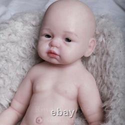 Full Body Silicone 49cm COSDOLL Reborn Boy Baby Doll 3.25Kg Lifelike Babies Gift