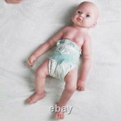 Full Body Silicone 49cm COSDOLL Reborn Boy Baby Doll 3.25Kg Lifelike Babies Gift