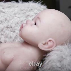 Full Body Silicone 49cm COSDOLL Reborn Boy Baby Doll 3.25Kg Lifelike Babies Gift