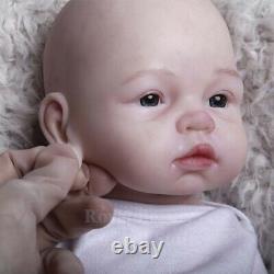 Full Body Silicone 49cm COSDOLL Reborn Boy Baby Doll 3.25Kg Lifelike Babies Gift