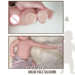 Full Body Silicone 49cm COSDOLL Reborn Boy Baby Doll 3.25Kg Lifelike Babies Gift