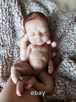 Full Body Silicone Baby Girl Star By Rebecca White of Anabel Art Dolls, 10 Inch