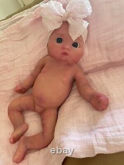 Full Body Silicone Baby Lola By Tatyana Burden 15 Inches