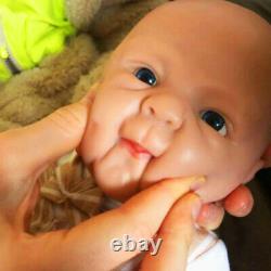 Full Body Silicone Reborn Baby Doll 14 inch 1.65kg Realistic Lifelike Boy Doll