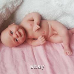 Full Body Silicone Reborn Baby Doll 14 inch 1.65kg Realistic Lifelike Boy Doll