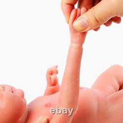 Full Body Silicone Reborn Baby Doll 14 inch 1.65kg Realistic Lifelike Boy Doll