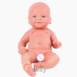 Full Body Silicone Reborn Baby Doll 14 inch 1.65kg Realistic Lifelike Boy Doll