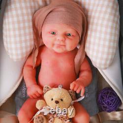 Full Body Silicone Reborn Baby Doll 14 inch 1.65kg Realistic Lifelike Boy Doll