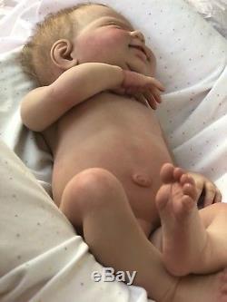 Full Body Silicone Reborn Baby Doll Alexie by Elena Westbrook