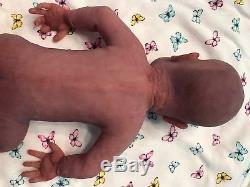 Full Body Silicone Reborn Baby Doll By The Storks Delivery Dolls! BOOBOO