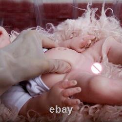 Full Body Silicone Reborn Girl Baby Realistic Lifelike Doll Reborn Preemie Dolls