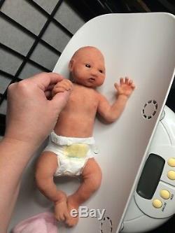 Full Body Silicone baby Girl Fiona (15 Inches)
