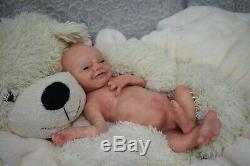 Full Body Soft Solid boy PREMATUR15Silicone Baby doll/REBORN SILICONA