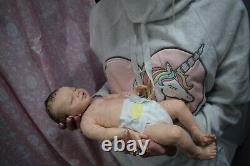 Full Body Soft Solid boy or girl PREMATUR15Silicone Baby doll/REBORN SILICONA