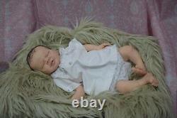 Full Body Soft Solid boy or girl PREMATUR15Silicone Baby doll/REBORN SILICONA