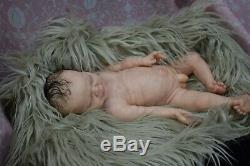 Full Body Soft Solid boy or girl PREMATUR16Silicone Baby doll/REBORN SILICONA