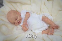 Full Body Soft Solid girl (PREMATURE 15) Silicone Baby doll/REBORN SILICONA