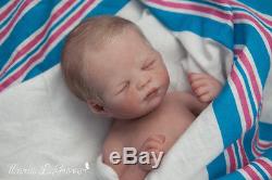 Full Body Solid Silicone Baby Boy Micro Preemie HOPE lifelike reborn art doll