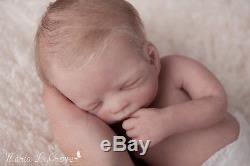 Full Body Solid Silicone Baby Boy Micro Preemie HOPE lifelike reborn art doll