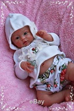 Full Body Solid Silicone Baby Doll Reborn by Andrea Arcello