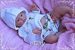 Full Body Solid Silicone Baby Doll Reborn by Andrea Arcello