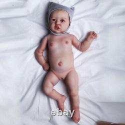 Full Body Solid Silicone Reborn 57cm Cosdoll Realistic Lifelike Girl Baby Doll