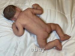 Full body silicone baby boy. 17 Inches. 5 Lbs Anatomically Correct. Drink/wet