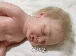 Full body silicone reborn baby doll anatomically correct, she is made to last