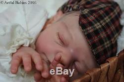 Gorgeous Reborn Freya Kewy Artful Babies Realistic Baby Boy Art Doll