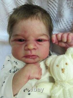 GORGEOUS Reborn Baby BOY Doll ELIJAH by JOANNA KAZMIERCZAK