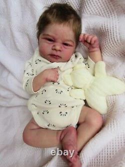 GORGEOUS Reborn Baby BOY Doll ELIJAH by JOANNA KAZMIERCZAK