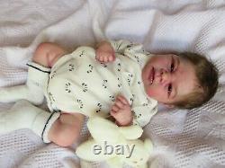 GORGEOUS Reborn Baby BOY Doll ELIJAH by JOANNA KAZMIERCZAK