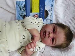 GORGEOUS Reborn Baby BOY Doll ELIJAH by JOANNA KAZMIERCZAK