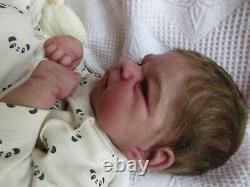 GORGEOUS Reborn Baby BOY Doll ELIJAH by JOANNA KAZMIERCZAK