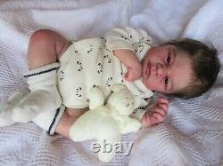 GORGEOUS Reborn Baby BOY Doll ELIJAH by JOANNA KAZMIERCZAK