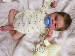 GORGEOUS Reborn Baby BOY Doll ELIJAH by JOANNA KAZMIERCZAK