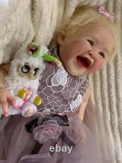 GORGEOUS Reborn Baby GIRL Doll BRIANNA was Jupiter by Melody Hess COMPLETED COA