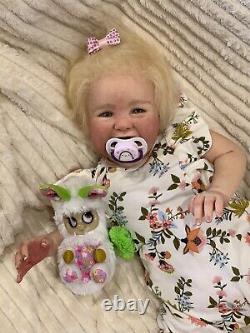 GORGEOUS Reborn Baby GIRL Doll BRIANNA was Jupiter by Melody Hess COMPLETED COA