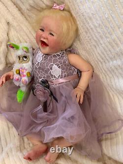 GORGEOUS Reborn Baby GIRL Doll BRIANNA was Jupiter by Melody Hess COMPLETED COA