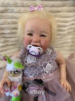 GORGEOUS Reborn Baby GIRL Doll BRIANNA was Jupiter by Melody Hess COMPLETED COA