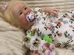 GORGEOUS Reborn Baby GIRL Doll BRIANNA was Jupiter by Melody Hess COMPLETED COA