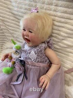 GORGEOUS Reborn Baby GIRL Doll BRIANNA was Jupiter by Melody Hess COMPLETED COA