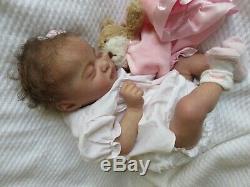 GORGEOUS Reborn Baby GIRL Doll KAMI ROSE by LAURA LEE EAGLES- SOLD OUT